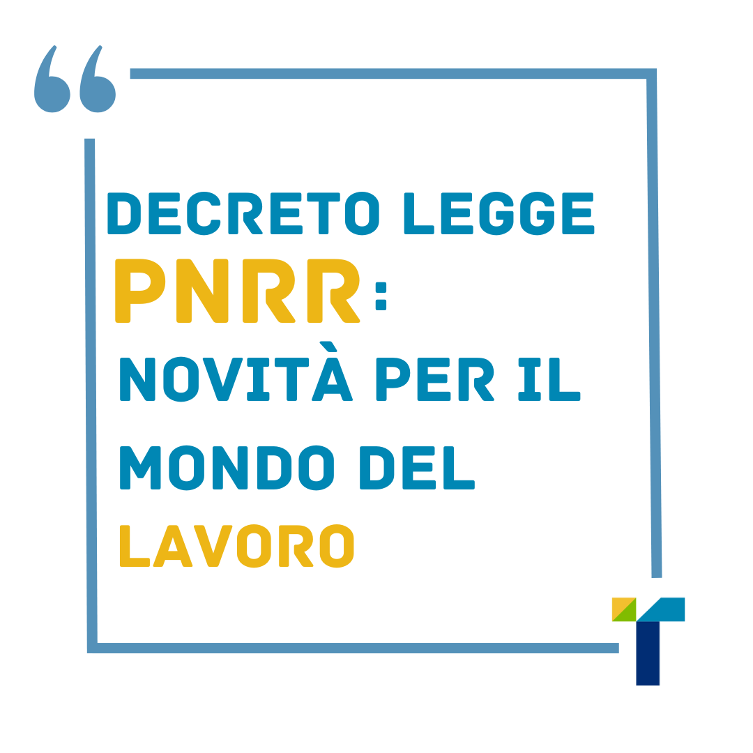 Tiberio News | Decreto legge PNRR 